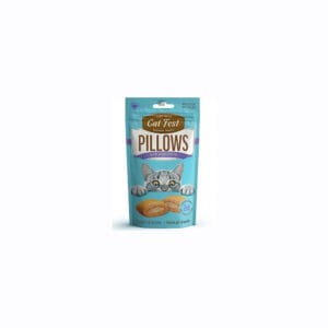 تشویقی بالشتی مغزدار گربه  کت فست ۳۰ گرم Cat در 2 طعم مرغ و سالمون
