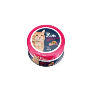 کنسرو 430 گرمی پابلو‌ گربه با طعم مرغ و کدو حلوایی و سنبل الطیب